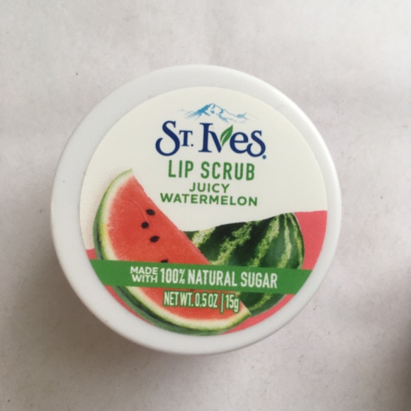 ST. IVES 🍉 Watermelon Lip Scrub Exfoliating Gloss - Picture 3 of 8